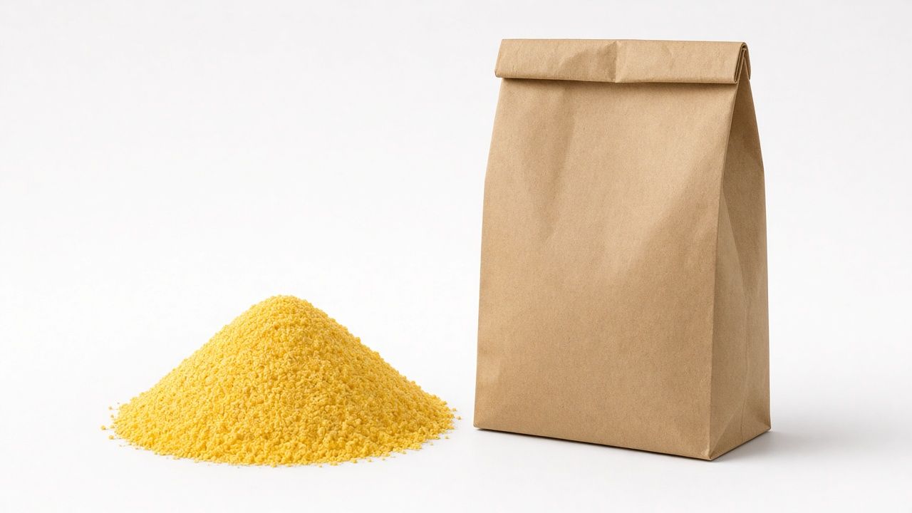 Cornmeal, 5 lb.  Carolina Grits Co. Rocky Mount, NC