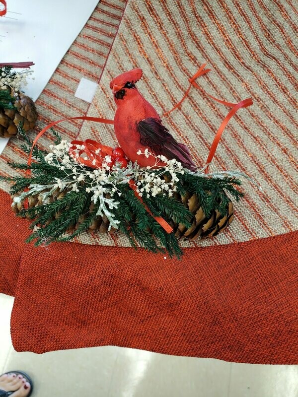 Cardinal Ornament