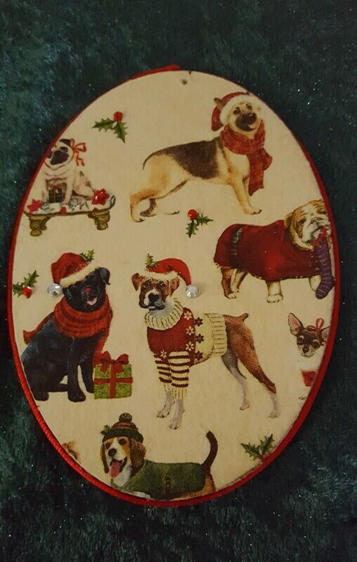 Dog Christmas Ornament