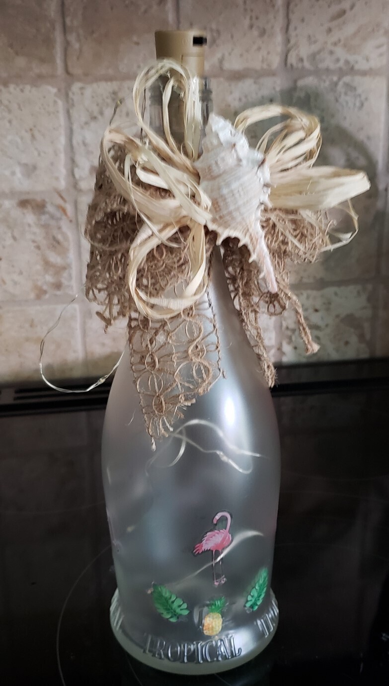 Lighted bottle