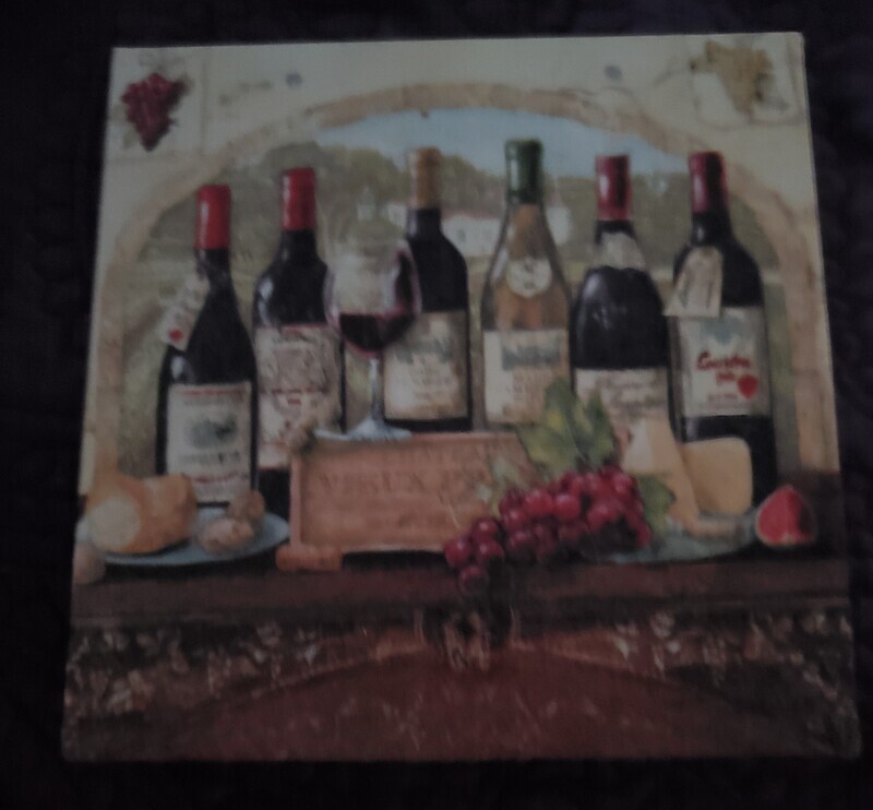 Wine wall hanger