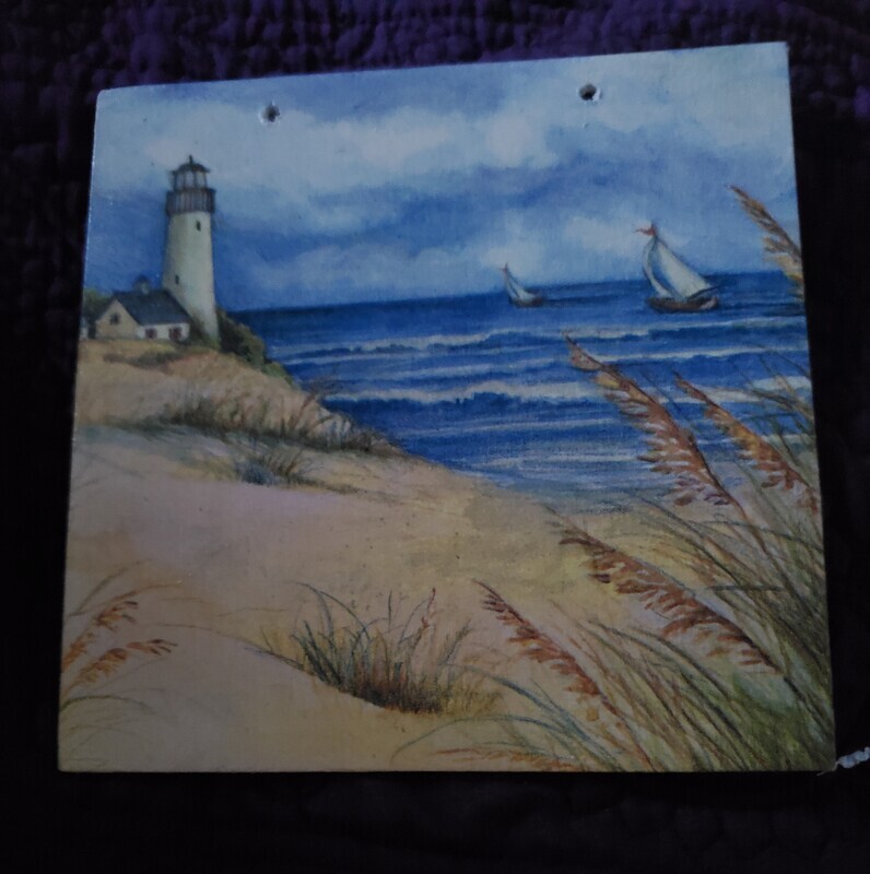 Beach-Lighthouse wall hanger