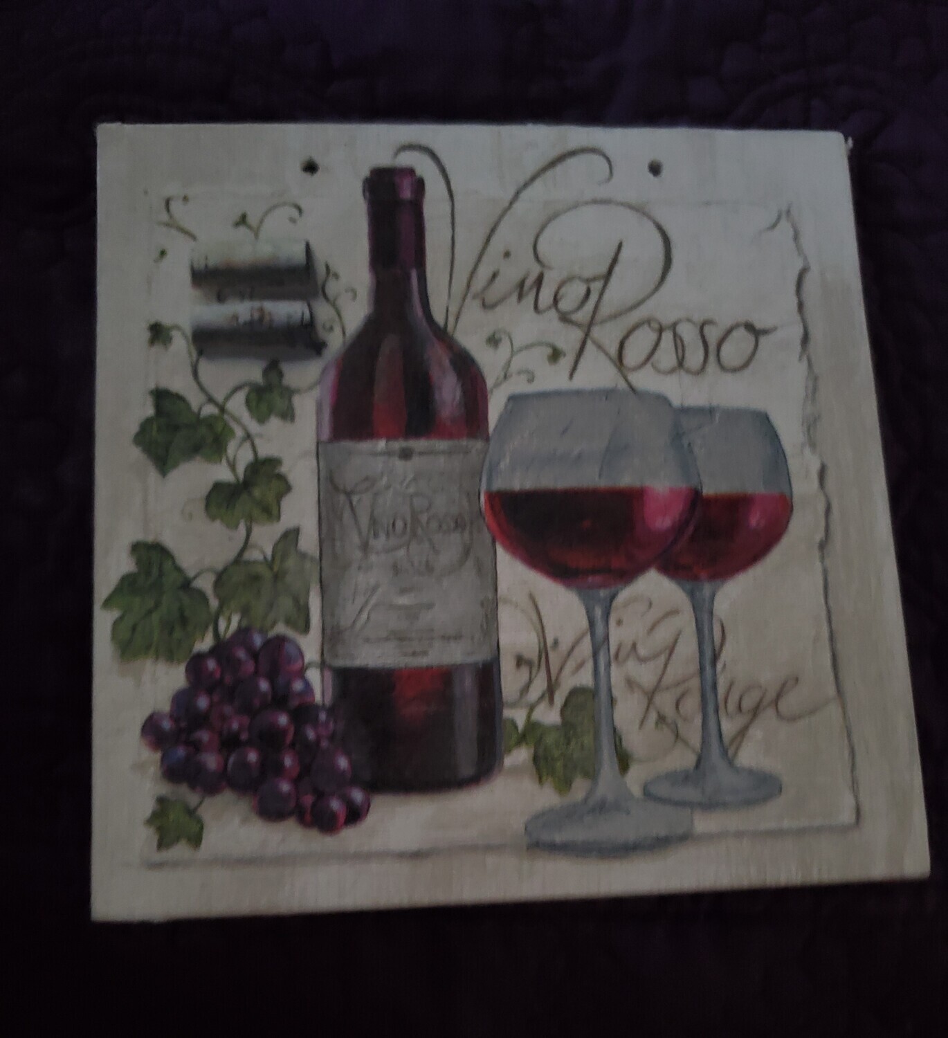 Wine Wall Hanger