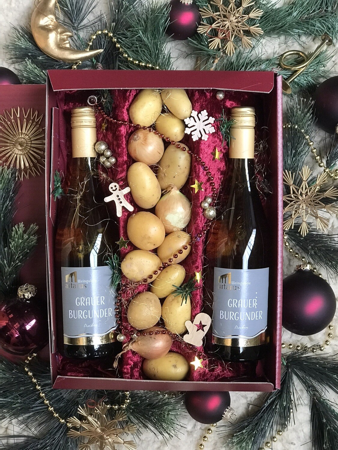 Präsent Bratkartoffel-Set 3 er Karton