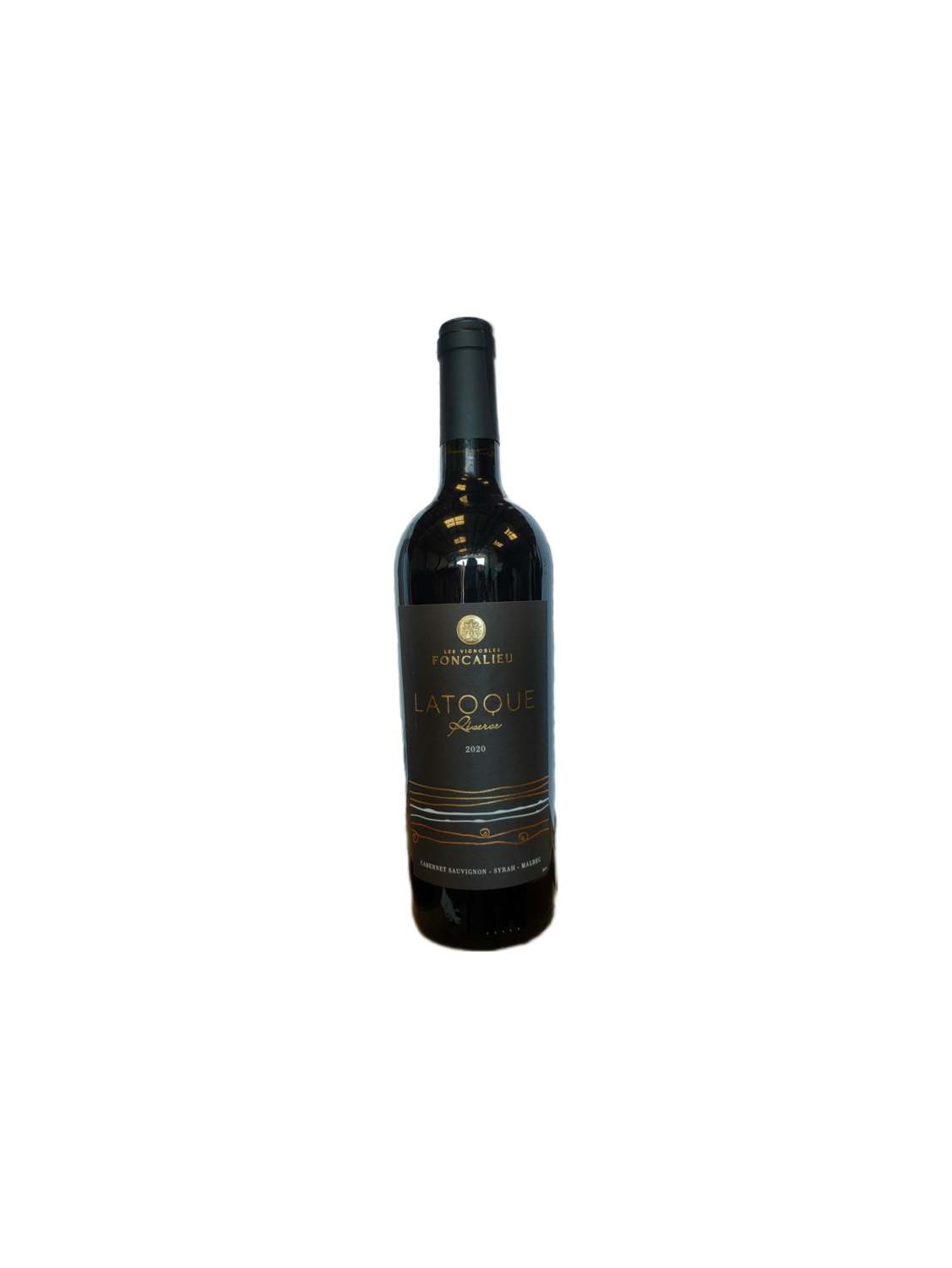 Latoque Rouge Cuvée aus Cabernet Sauvignon, Syrah und Malbec 
-trocken-
Südfrankreich