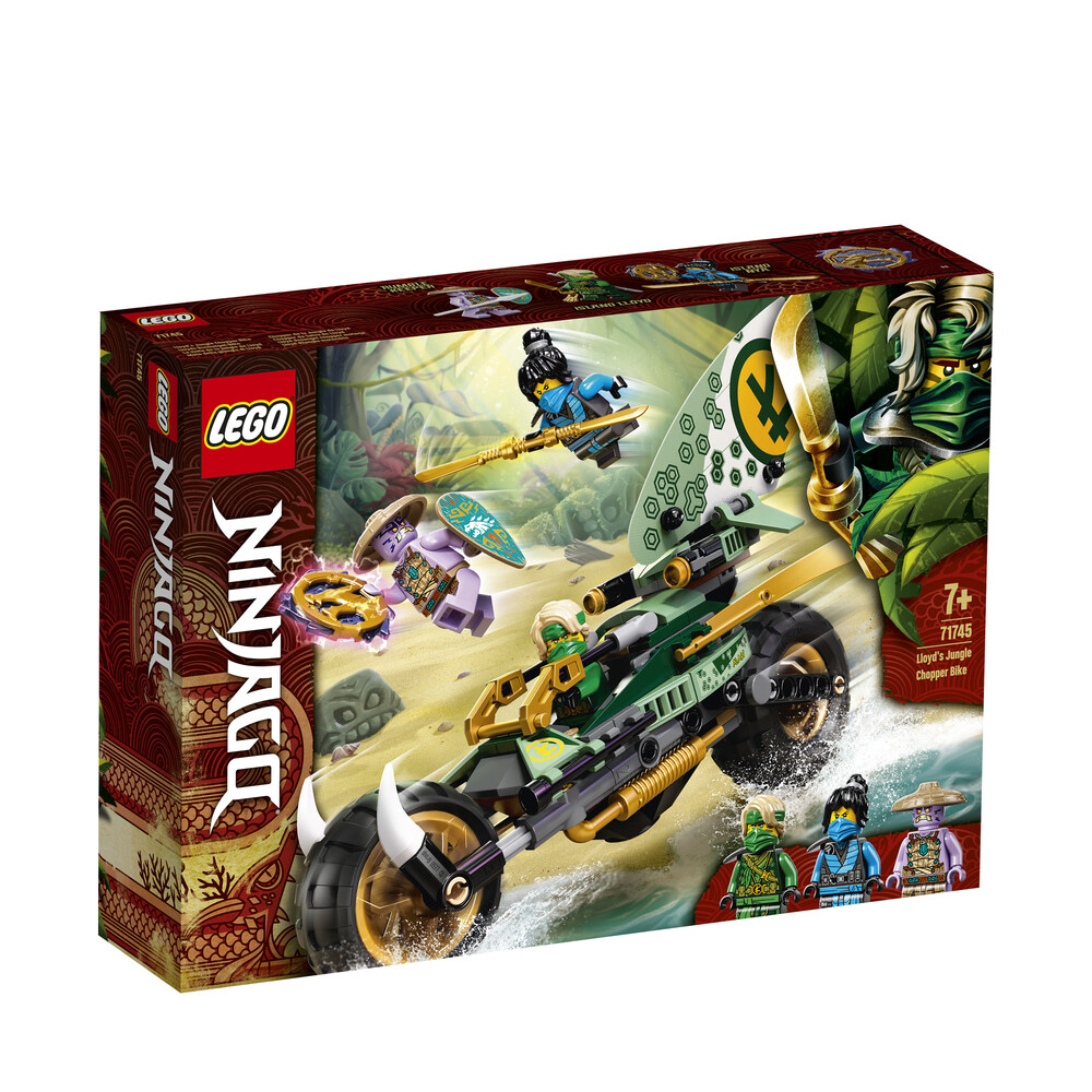 Lego Ninjago le vélo de la jungle de Lloyd