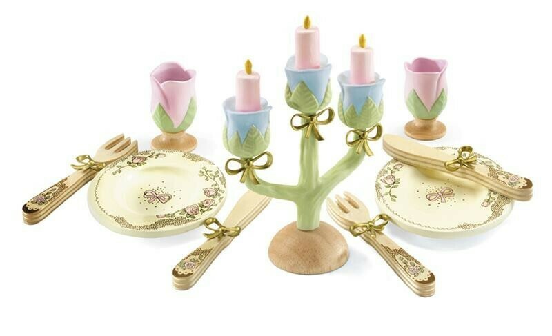 Djeco Dinette de princesse en bois