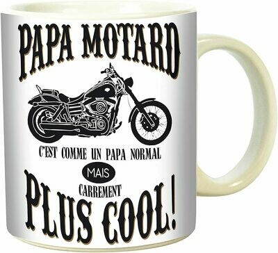 Mug Papa motard