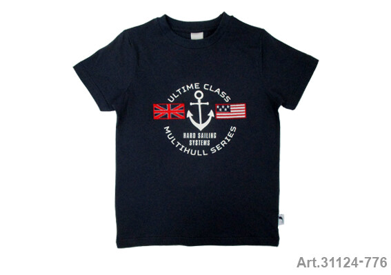 T-shirt marine imprimé Ultime Class Stummer