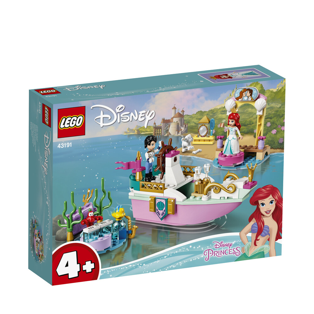 Lego Disney le bateau de mariage d'Arielle