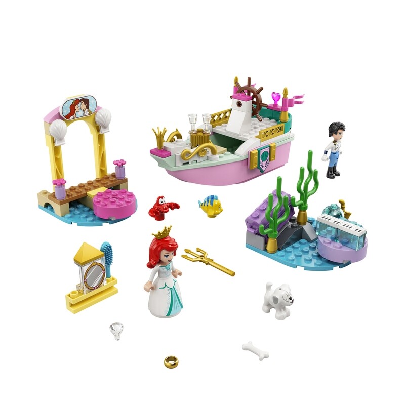 Lego Disney le bateau de mariage d'Arielle