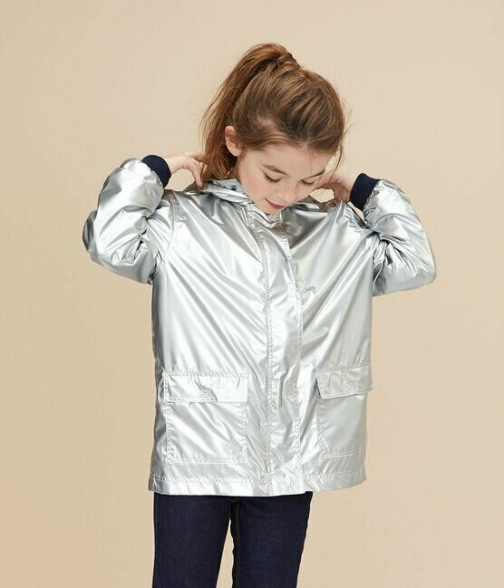 Veste Ciré argenté Petit Bateau