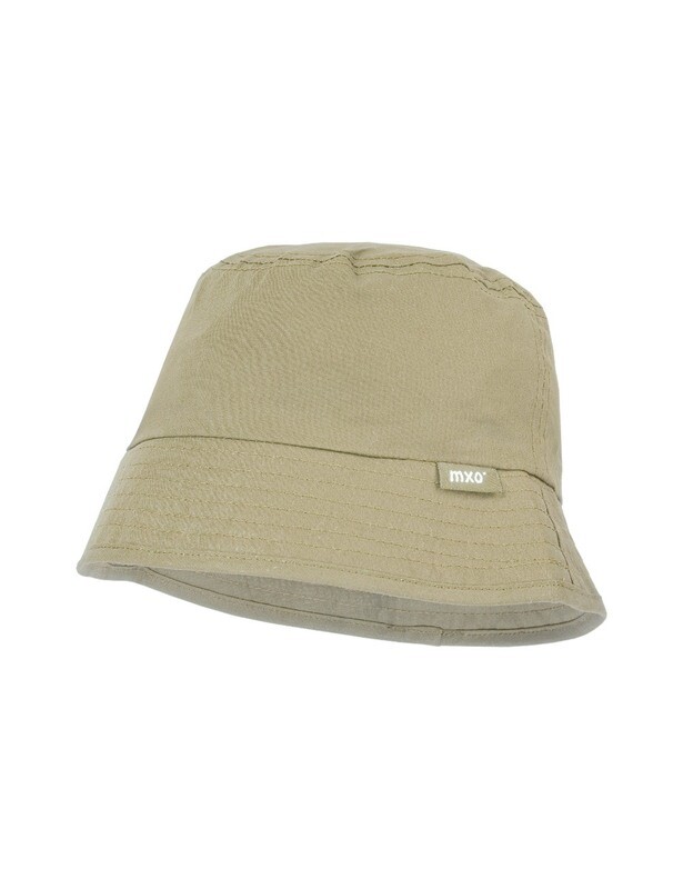 Chapeau d'été beige uni