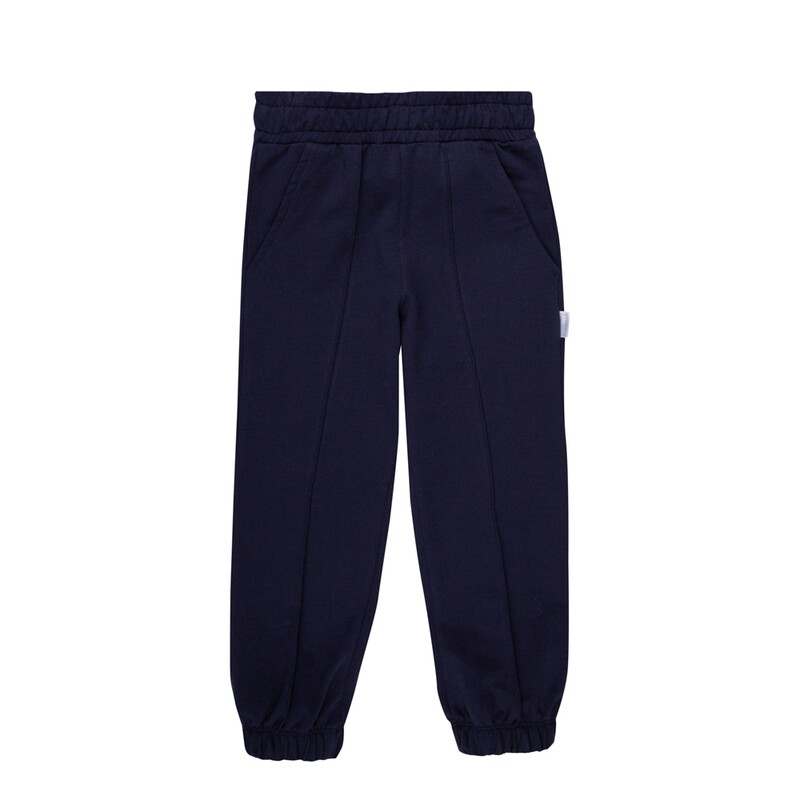 Pantalon de jogging en jersey marine avec 2 poches