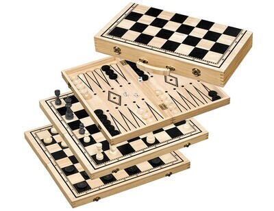 Set d'échec - backgammon - dame