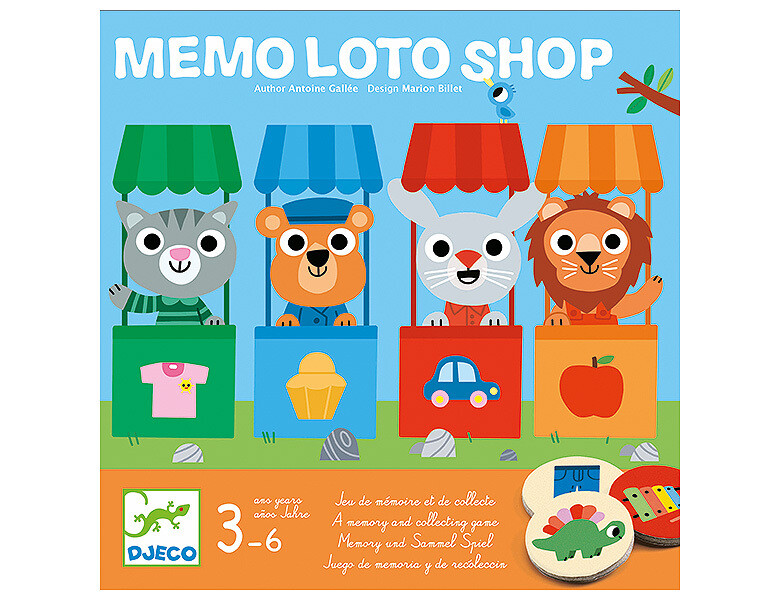 Memo Loto Shop, DJECO