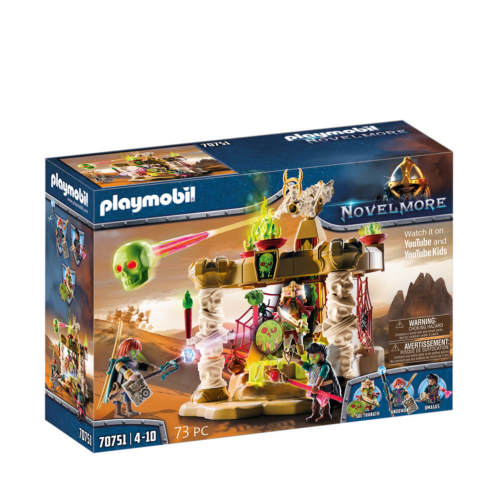 Playmobil Novelmore Sal&#39;ahari Sands Temple des squelettes