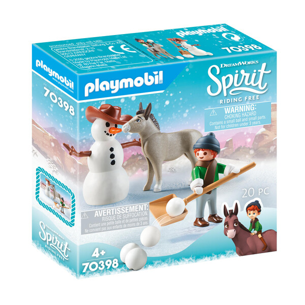Playmobil Spirit La Mèche et Monsieur Carotte  (âne)