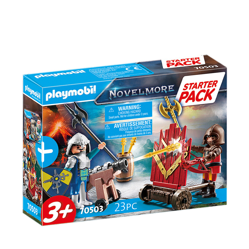 Playmobil Novelmore Starter Pack avec 2 chevaliers