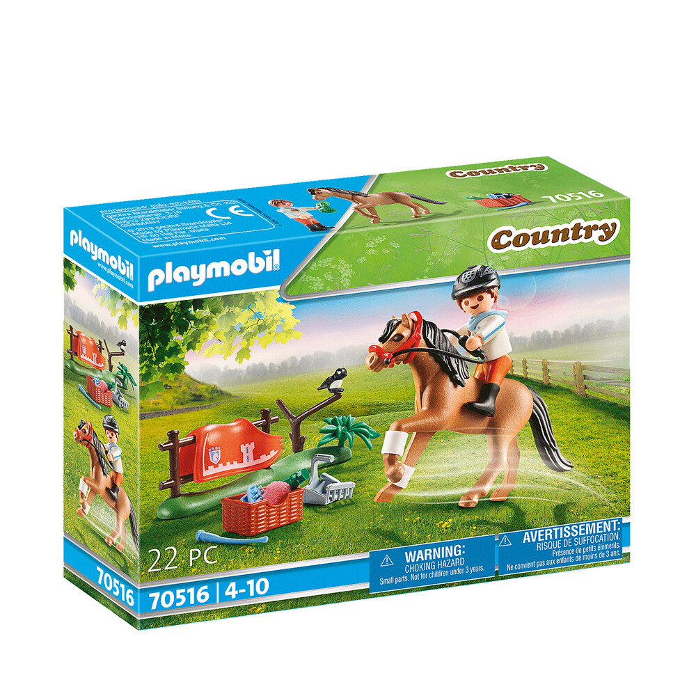 Playmobil Cavalier et poney Connemara