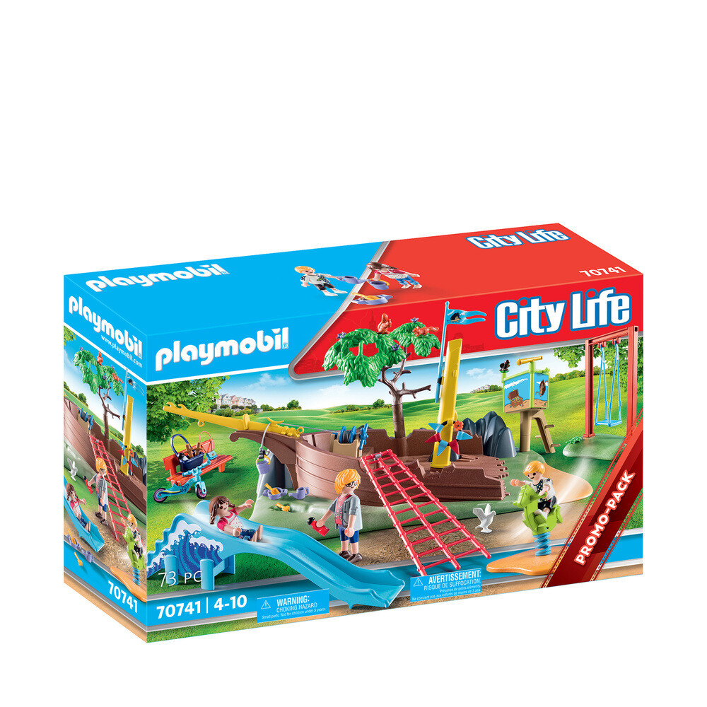 Playmobil City Life Parc de jeux pour enfants