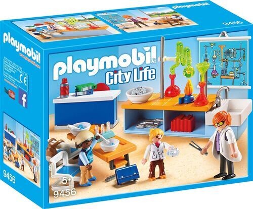 Playmobil City Life Classe de physique chimie