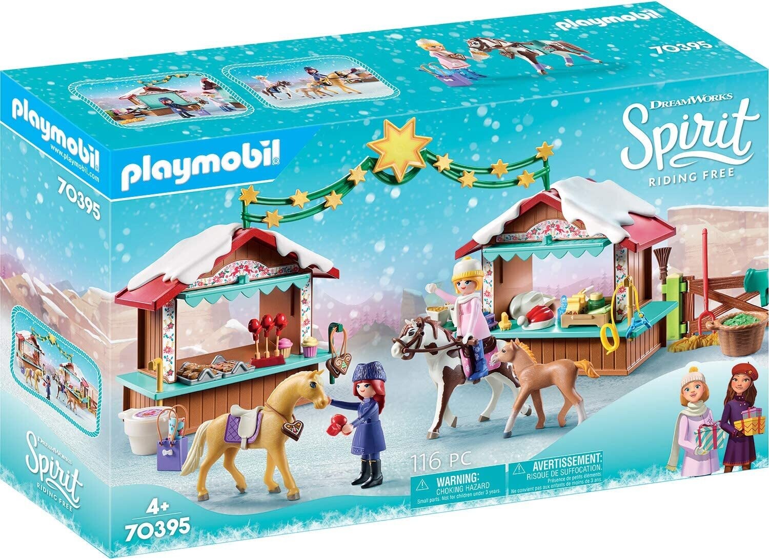 Playmobil Spirit Marché de Noël à Miradero