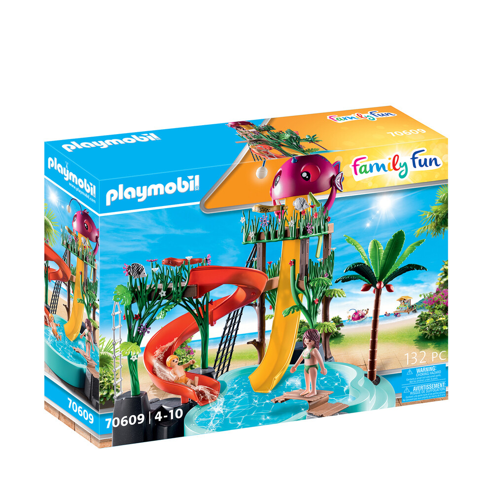 Playmobil Parc aquatique avec toboggans