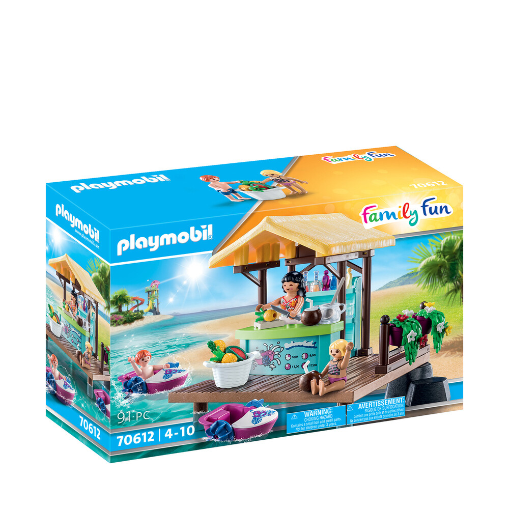 Playmobil Bar flottant et vacanciers