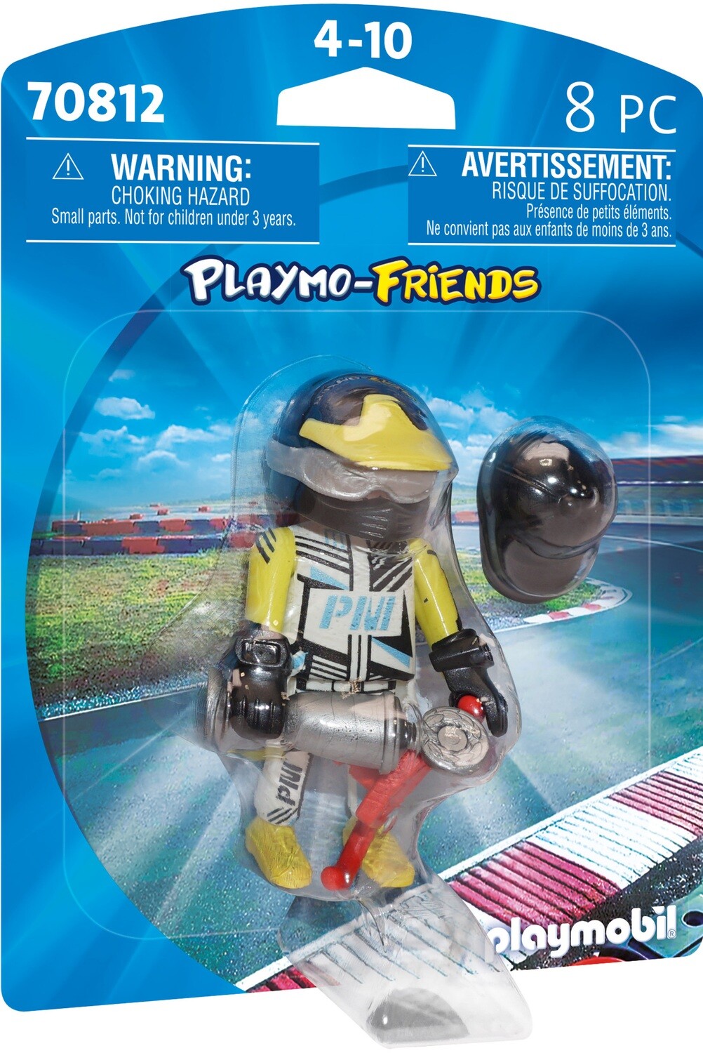 Playmobil Friends Pilote de course