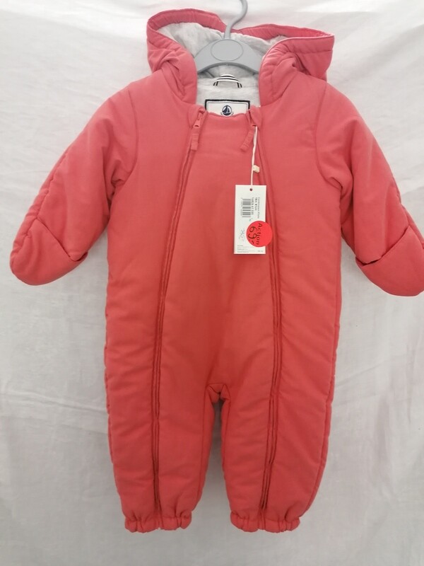 Combinaison de ski rose Petit Bateau