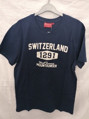 Tee shirt marine Switzerland 1291