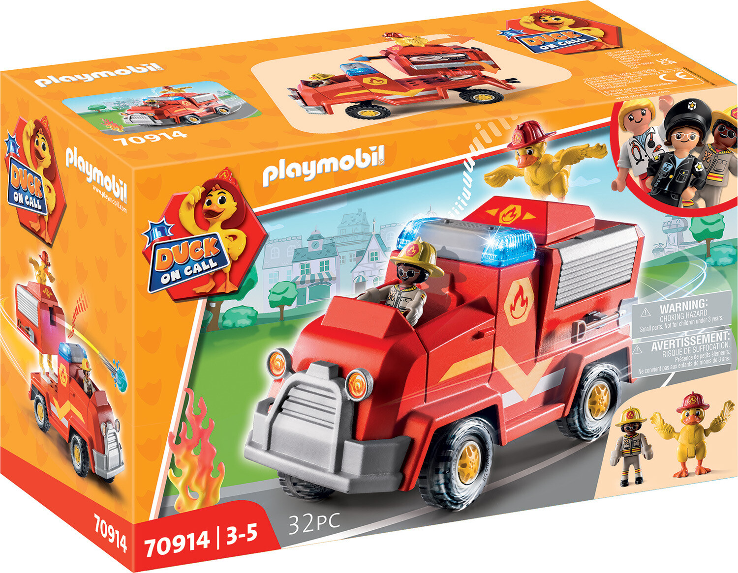 Playmobil D*O*C* Véhicule de pompier