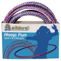 Hula Hoop cerceau 66cm en plastique, violet avec paillettes