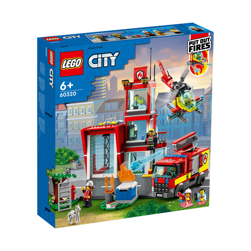 Lego City La caserne des pompiers