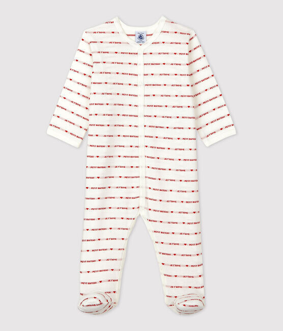 Pyjama imprimé "Je t'aime" Petit Bateau