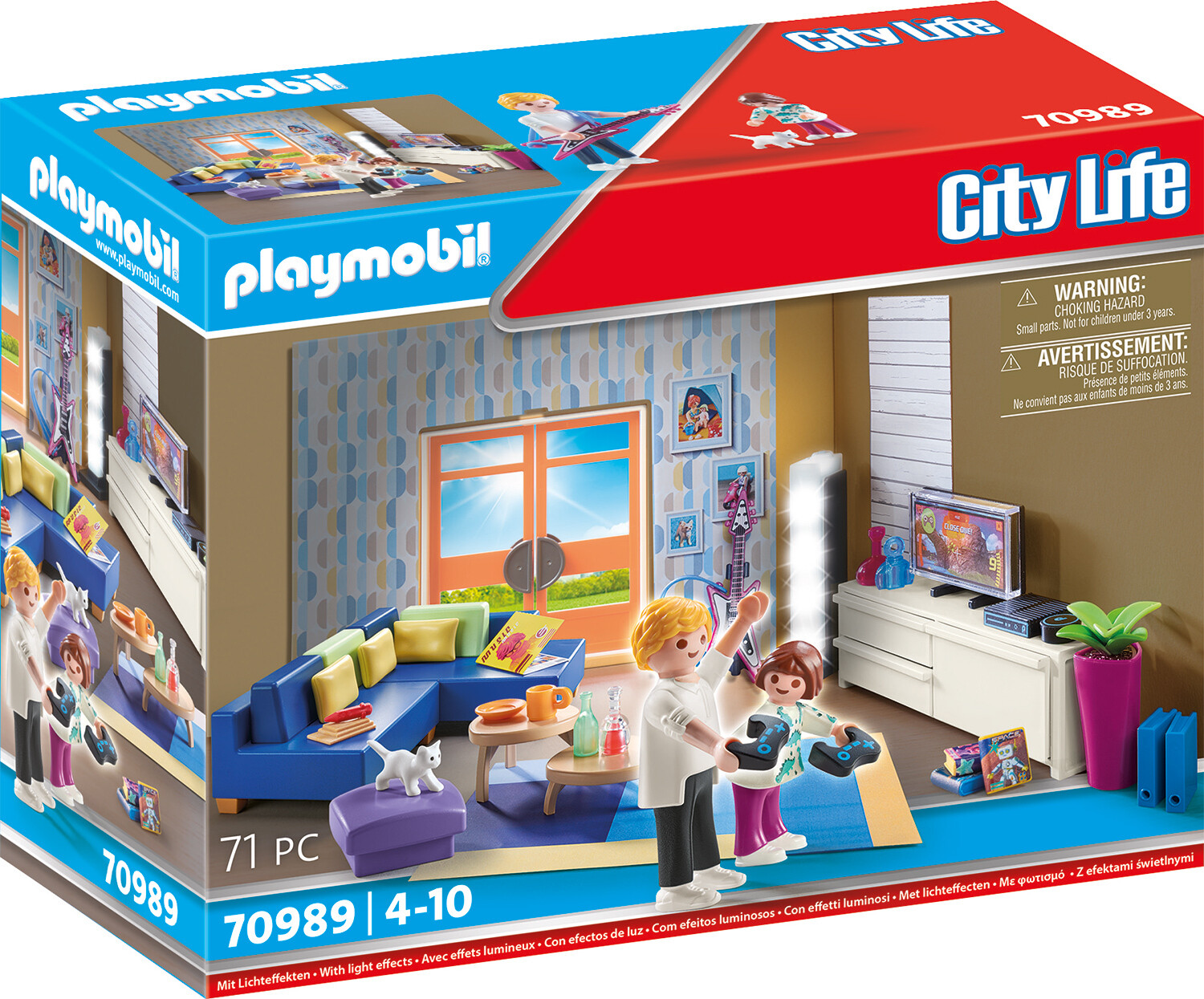 Playmobil City Life Salon aménagé