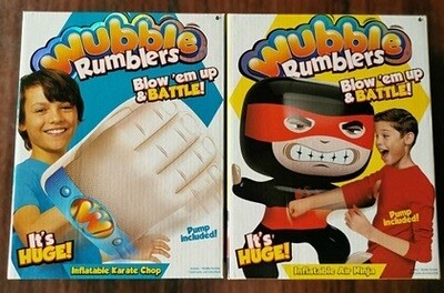 Wubble Rumblers pour se défouler, gonflable assorti