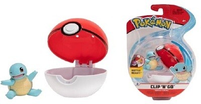 Pokémon Clip'n'go, Pokeball + figurine assorti