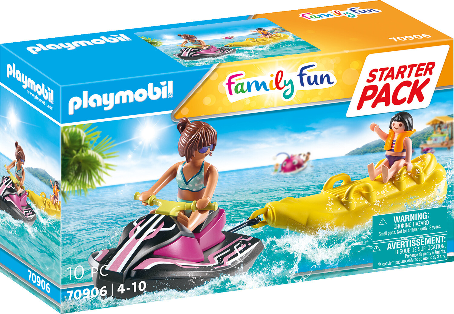 Playmobil Starter Pack Scooter des mers et banane