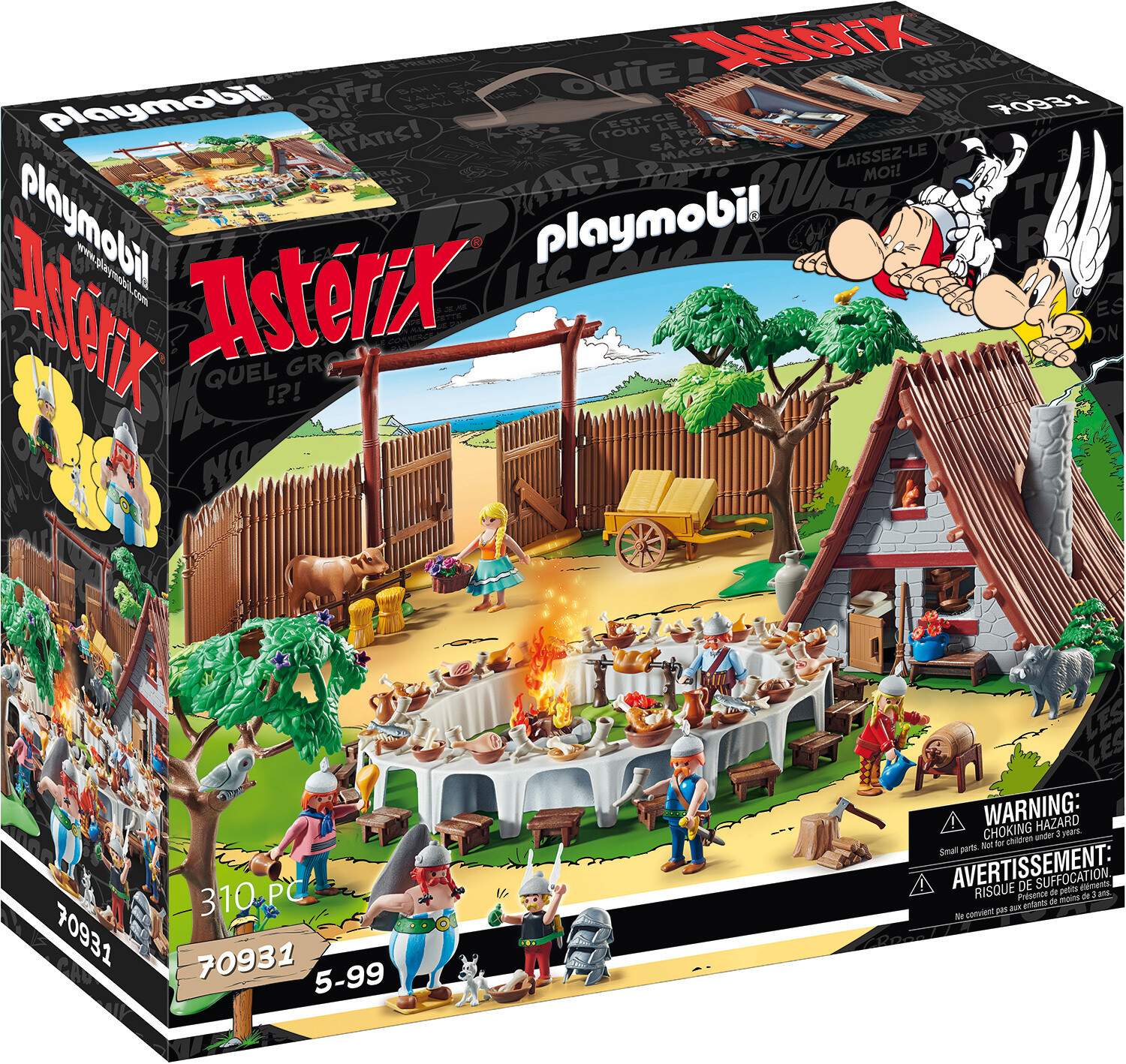 Playmobil Astérix Le banquet du village