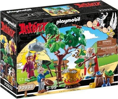 Playmobil Astérix Panoramix et le chaudron de Potion magique