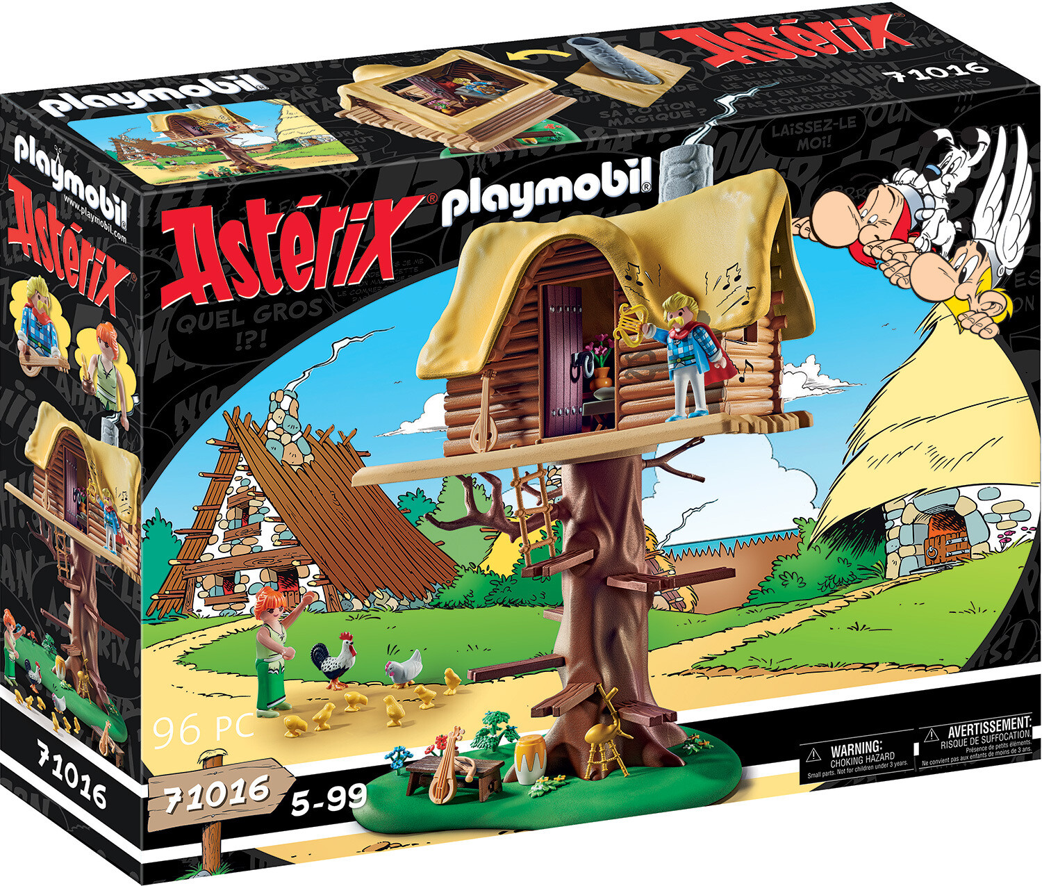Playmobil Astérix La hutte d'Assurancetourix