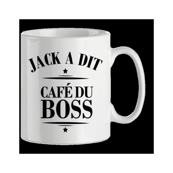 Tasse Jack a dit Café du Boss