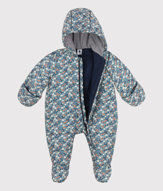 Petit Bateau Combinaison de ski fleurie