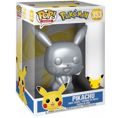 POP Pikachu Silver géant Pokemon no 353