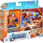 Figurine Avengers Marvel Thanos Mission de feu Bend and Flex