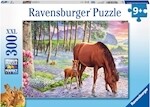Ravensburger Puzzle 300 pièces beauté sauvage chevaux