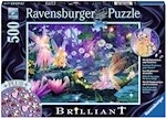 Ravensburger Puzzle 500 pièces La forêt des fées série Brillante
