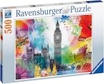 Ravensburger Puzzle 500 pièces Carte de Londres